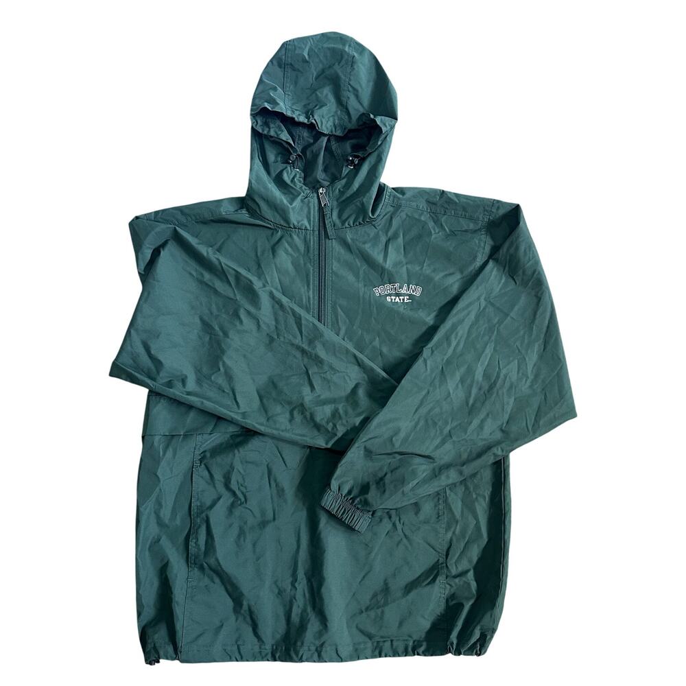 Portland State Champion Windbreaker Green Jacket Men’s Small